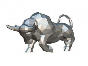bull figure 3D 打印模型