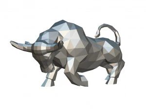 figura del toro Modello di stampa 3D