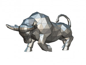bull figure 3D 打印模型