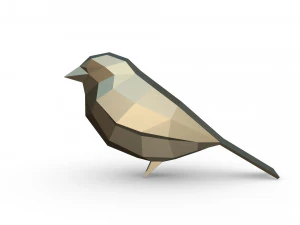 sparrow figure 3D Print Model