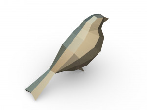 sparrow figure 3D 프린트 모델