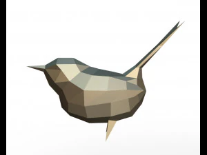 figura di uccelli Modello di stampa 3D