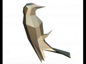 figura di uccelli Modello di stampa 3D