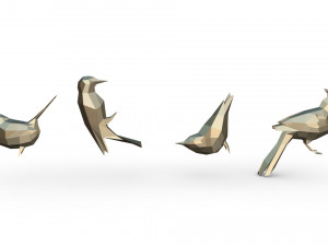 birds figure 3D Принт Модель
