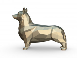 pembroke welsh corgi 3D प्रिंट मॉडल