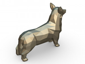 pembroke welsh corgi 3D प्रिंट मॉडल