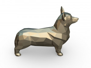 pembroke welsh corgi 3D प्रिंट मॉडल