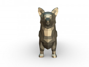 pembroke welsh corgi 3D प्रिंट मॉडल