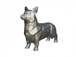 pembroke welsh corgi 3D प्रिंट मॉडल