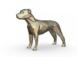 amstaff figure 3D Print Model