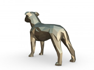 amstaff figure 3D Print Model