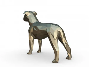 figura dell'amstaff Modello di stampa 3D