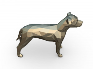 amstaff figure 3D Print Model