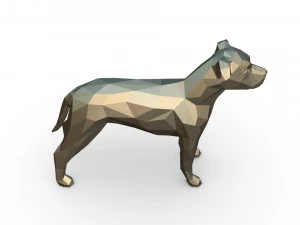 figura dell'amstaff Modello di stampa 3D