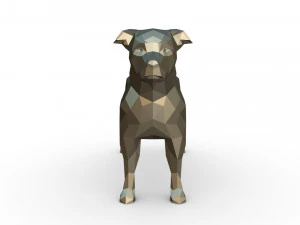 figura dell'amstaff Modello di stampa 3D