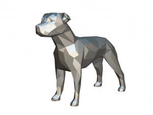figura dell'amstaff Modello di stampa 3D