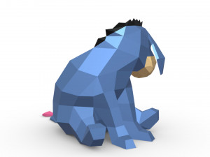 donkey figure 3D Принт Модель