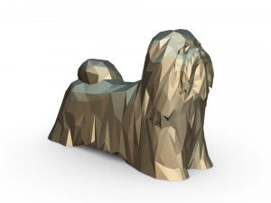 figura di lhasa apso Modello di stampa 3D