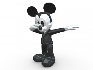 mickey mouse figure 3D Print Model