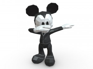 mickey mouse figure 3D Принт Модель