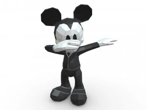 mickey mouse figure 3D Print Model