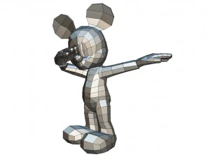 mickey mouse figure 3D Print Model