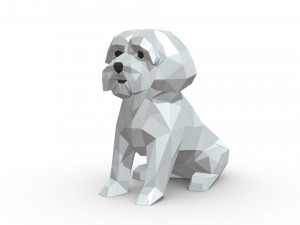 maltese dog 3D Print Model