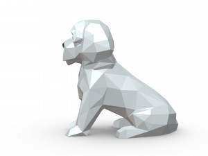 maltese dog 3D 프린트 모델