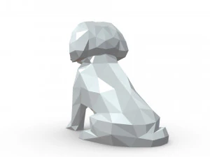 maltese dog 3D Print Model