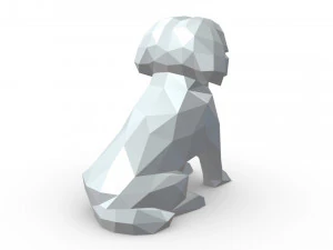 maltese dog 3D Print Model