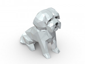 maltese dog 3D 프린트 모델