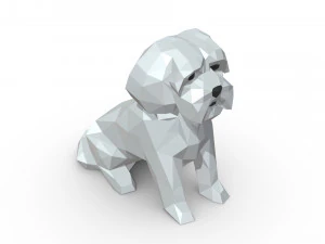 maltese dog 3D Print Model
