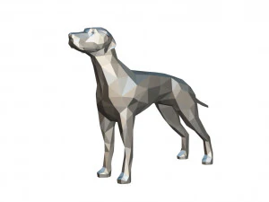 figura dalmata Modello di stampa 3D