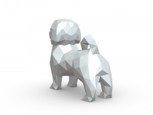 maltese dog 2 3D Принт Модель