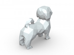 maltese dog 2 3D Принт Модель