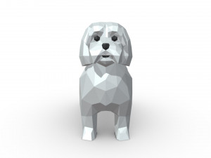 maltese dog 2 3D Принт Модель