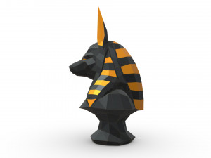 anubis figure 3D प्रिंट मॉडल