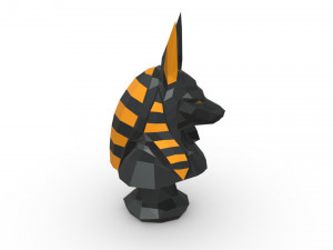 anubis figure 3D प्रिंट मॉडल