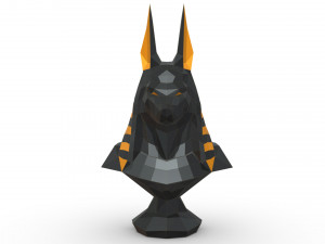 anubis figure 3D प्रिंट मॉडल