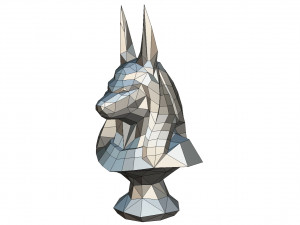 anubis figure 3D प्रिंट मॉडल