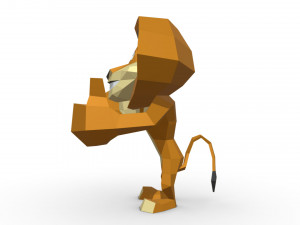 lion alex 3D 프린트 모델