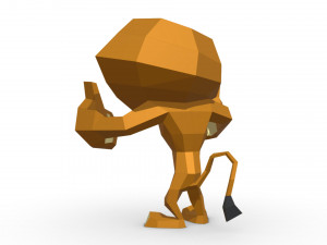 lion alex 3D 프린트 모델