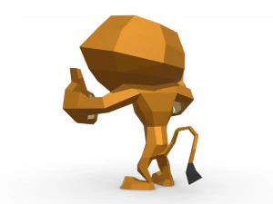 lion alex 3D Print Model