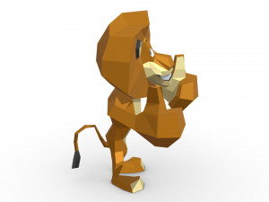 lion alex 3D 프린트 모델
