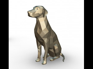 dalmatian figure 3D 打印模型
