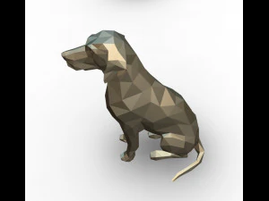 dalmatian figure 3D Print Model