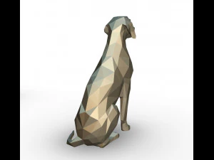 dalmatian figure 3D Print Model
