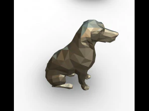 dalmatian figure 3D Print Model