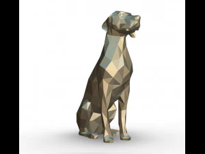 dalmatian figure 3D Print Model