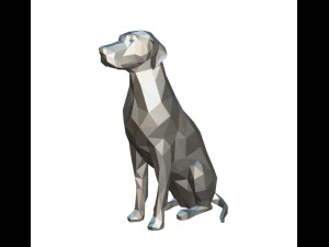 dalmatian figure 3D Print Model